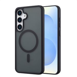 imoshion Color Guard Backcover met MagSafe voor de Samsung Galaxy S25 - Zwart