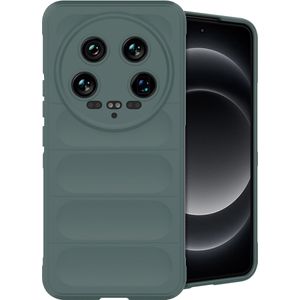 imoshion EasyGrip Backcover voor de Xiaomi 14 Ultra - Donkergroen