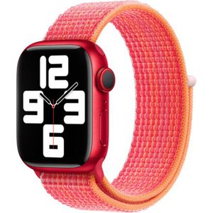 Sport Loop Band voor Apple Watch Series 1-9 / SE - 38/40/41 mm - Rood