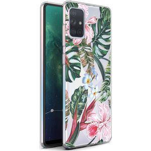 iMoshion Design hoesje voor de Samsung Galaxy A71 - Tropical Jungle