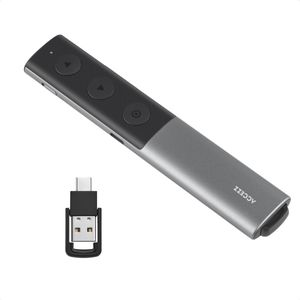 Accezz - Presentatie Klikker - Presenter met Laserpointer - Zwart