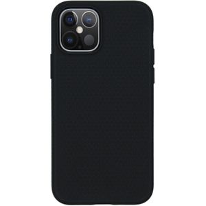Spigen Liquid Air Backcover voor de iPhone 12 (Pro) - Zwart