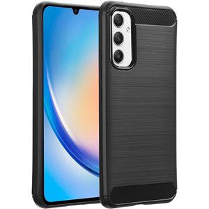imoshion Brushed Backcover voor de Samsung Galaxy A34 (5G) - Zwart