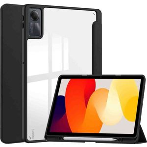 imoshion Trifold Hardcase Bookcase voor de Xiaomi Redmi Pad SE - Zwart