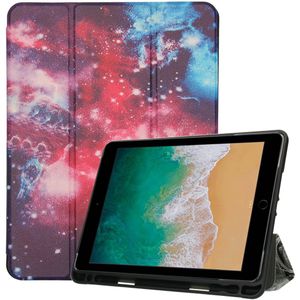 iMoshion Design Trifold Bookcase voor de iPad 6 (2018) 9.7 inch / iPad 5 (2017) 9.7 inch / Air 2 (2014) /Air 1 (2013) - Space Design