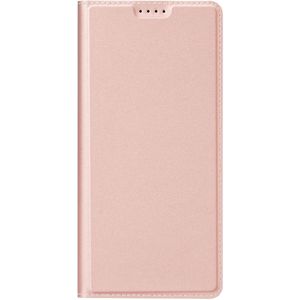 Dux Ducis Slim Softcase Bookcase voor de Samsung Galaxy A35 - Rosé Goud