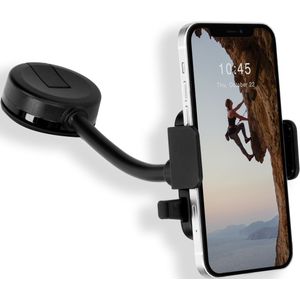 Accezz Telefoonhouder auto voor de Samsung Galaxy A12 - Universeel - Dashboard - Zwart