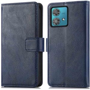 imoshion Luxe Bookcase voor de Motorola Moto G84 - Donkerblauw