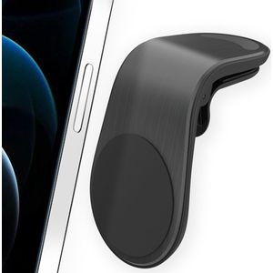 Accezz Telefoonhouder auto voor de Samsung Galaxy A53 - Universeel - Ventilatierooster - Magnetisch - Zwart