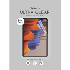 Selencia Duo Pack Screenprotector voor de Samsung Galaxy Tab S9 FE / S9 / S8 / S7
