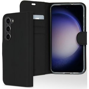 Accezz Wallet Softcase Bookcase voor de Samsung Galaxy S23 - Zwart