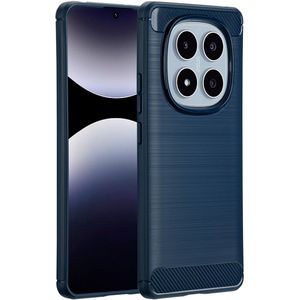 imoshion Brushed Backcover voor de Xiaomi Redmi Note 14 Pro (4G) - Donkerblauw