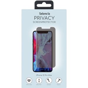 Selencia Gehard Glas Privacy Screenprotector voor iPhone 12 Pro Max