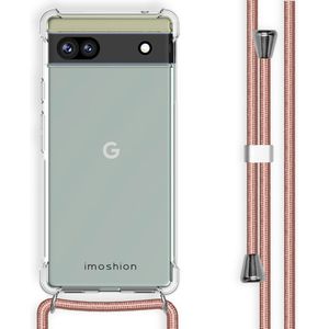 iMoshion Backcover met koord voor de Google Pixel 6a - Rose Goud