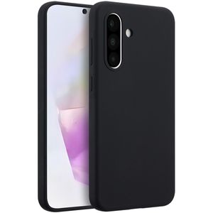 Accezz Liquid Silicone Backcover met MagSafe voor de Samsung Galaxy A36 / A56 - Zwart