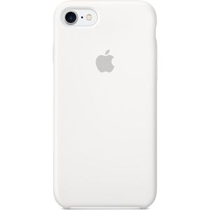 Apple Silicone Backcover voor de iPhone SE (2022 / 2020) / 8 / 7 - White