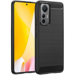 imoshion Brushed Backcover voor de Xiaomi 12 Lite - Zwart