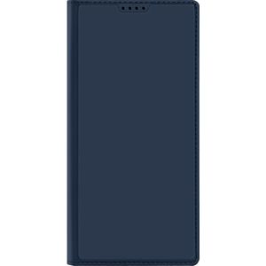 Dux Ducis Slim Softcase Bookcase voor de Samsung Galaxy S23 Ultra - Donkerblauw