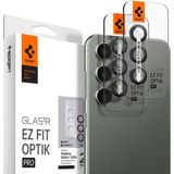 Spigen GLAStR Camera Protector Glas 2 Pack voor de Samsung Galaxy S23 / S23 Plus - Zwart