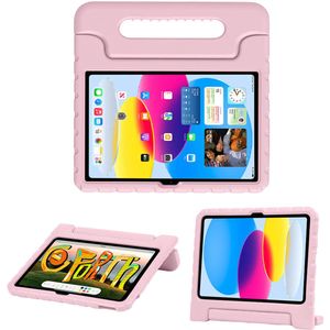 iMoshion Kidsproof Backcover met handvat voor de iPad 10 (2022) 10.9 inch - Lichtroze