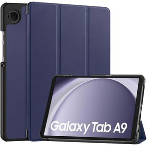 iMoshion Trifold Bookcase voor de Samsung Galaxy Tab A9 8.7 inch - Donkerblauw