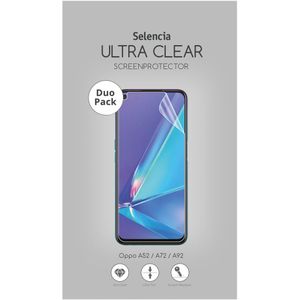 Selencia Duo Pack Ultra Clear Screenprotector voor de Oppo A52 / A72 / A73 (5G) / A92