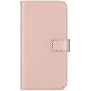 Selencia Echt Lederen Bookcase voor de Samsung Galaxy S20 Plus - Roze