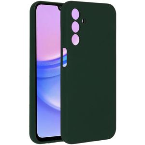 Accezz Liquid Silicone Backcover voor de Samsung Galaxy A15 (5G/4G) - Forest Green