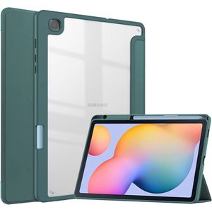 iMoshion Trifold Hardcase Bookcase voor de Samsung Galaxy Tab S6 Lite (2020-2024) - Groen
