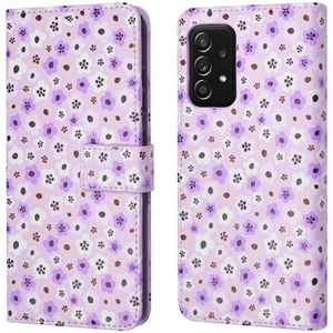 iMoshion Design Bookcase voor de Samsung Galaxy A52(s) (5G/4G) - Purple Flowers