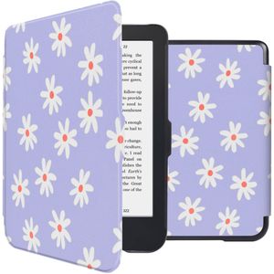 iMoshion Design Slim Hard Case Sleepcover voor de Kobo Clara 2E / Tolino Shine 4 - Flowers Distance