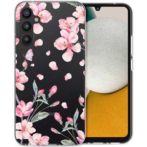 iMoshion Design hoesje voor de Samsung Galaxy A34 (5G) - Bloem - Roze