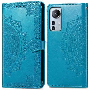 iMoshion Mandala Bookcase voor de Xiaomi 12 Lite - Turquoise