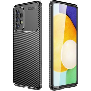 iMoshion Carbon Softcase Backcover voor de Samsung Galaxy A33 - Zwart