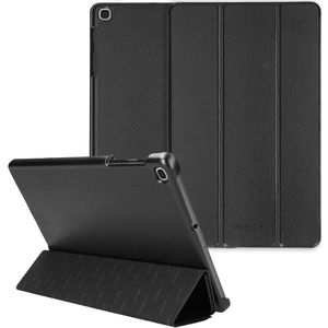 Selencia Kesia Slang Trifold Bookcase voor de Samsung Galaxy Tab A 10.1 (2019) - Zwart