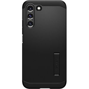 Spigen Tough Armor Backcover voor de Samsung Galaxy S22 - Zwart