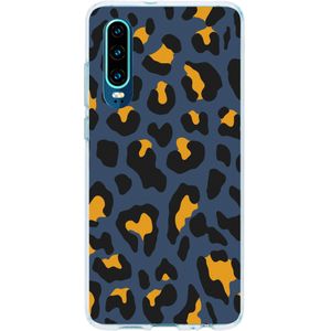 Design Backcover voor de Huawei P30 - Blue Panther