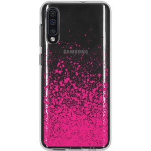 Design Backcover voor de Samsung Galaxy A50 / A30s - Splatter Pink