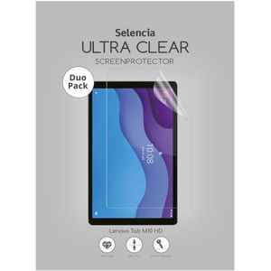 Selencia Duo Pack Ultra Clear Screenprotector voor de Lenovo Tab M10 HD (2nd gen)