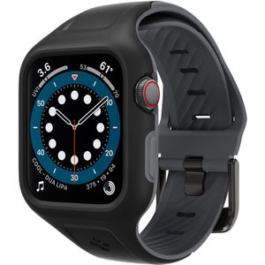 Spigen Liquid Air™ Pro Case voor de Apple Watch Series 4 / 5 / 6 / SE - 40 mm - Zwart