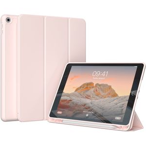 Accezz Smart Silicone Bookcase voor de Apple iPad 6 (2018) 9.7 inch / iPad 5 (2017) 9.7 inch - Roze