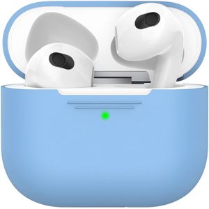 KeyBudz Elevate Protective Silicone Case voor de Apple AirPods 3 (2021) - Baby Blue