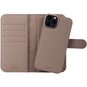 Holdit Wallet Case Magnet Plus voor de Apple iPhone 12 (Pro) - Mocha Brown