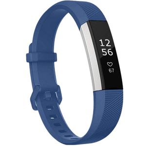 iMoshion Siliconen bandje voor de Fitbit Alta (HR) - Donkerblauw