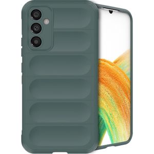 iMoshion EasyGrip Backcover voor de Samsung Galaxy A34 (5G) - Donkergroen