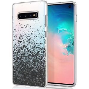 iMoshion Design hoesje voor de Samsung Galaxy S10 - Spetters - Zwart