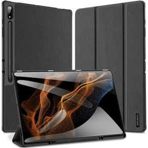 Dux Ducis Domo Bookcase voor de Samsung Galaxy Tab S9 Ultra / S8 Ultra - Zwart