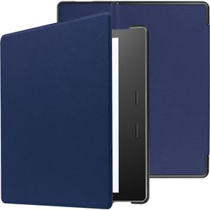 iMoshion Slim Hard Case Sleepcover voor de Amazon Kindle Oasis 3 - Donkerblauw