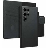 Accezz Leather Bookcase 2-in-1 met MagSafe voor de Samsung Galaxy S24 Ultra - Onyx Black