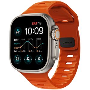 Nomad Sport band FKM voor de Apple Watch Series 1-10 / SE / Ultra (2) - 42/44/45/46/49 mm - Oranje